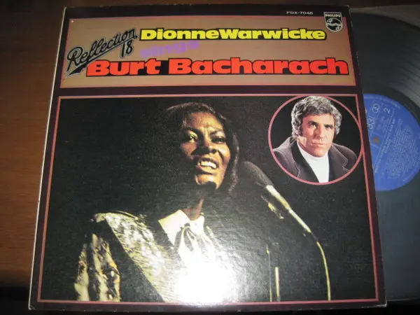 Dionne Warwick - Dionne Warwicke Sings Burt Bacharach - 1976 -Chanson -Philips -Vinyl 1x LP, Compilation