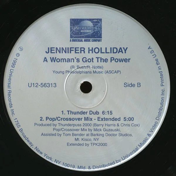 Album cover for A Woman's Got The Power by Jennifer Holliday