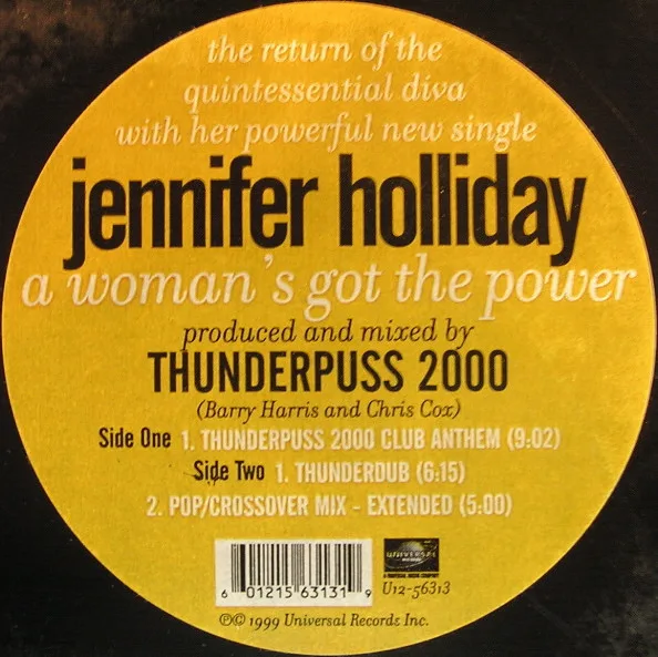Album cover for A Woman's Got The Power by Jennifer Holliday