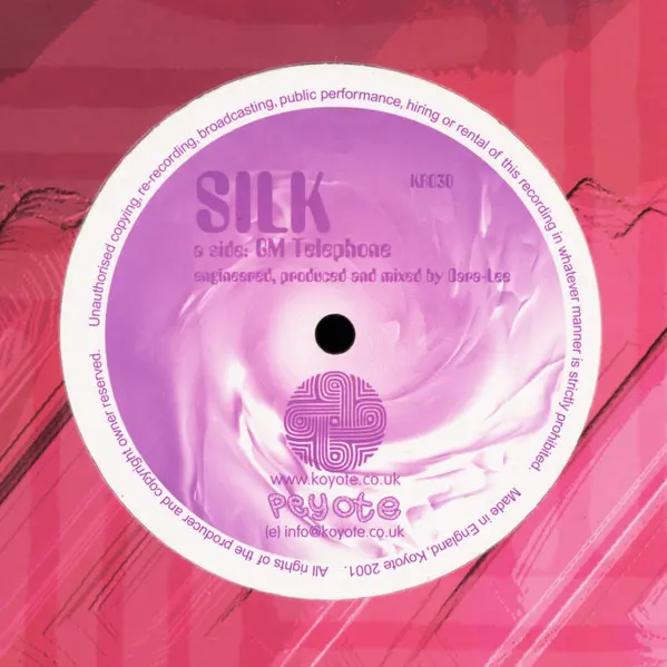 Silk (9) - GM Telephone / Blue Chip - 2001 - Breaks, Experimental, Psy-Trance - Peyote Records - Vinyl 1x 12", 45 RPM