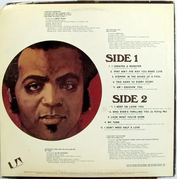 Z.Z. Hill - Keep On Lovin' You, Funk / Soul, Funk, Soul, 1975 - Hill Records, United Artists Records, US, Vinyl 1x LP, Album