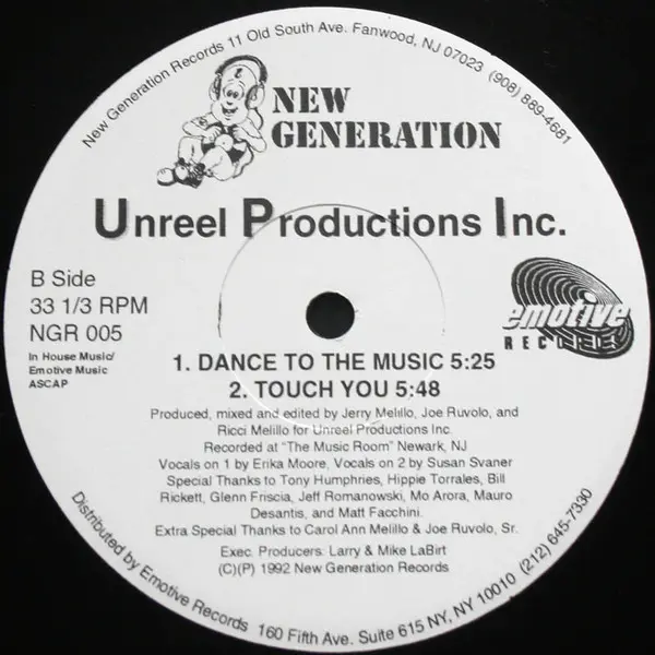 UPI - House Jam - 1992 - Deep House, House - Emotive Records, New Generation Records - Vinyl 1x 12", 33 ⅓ RPM