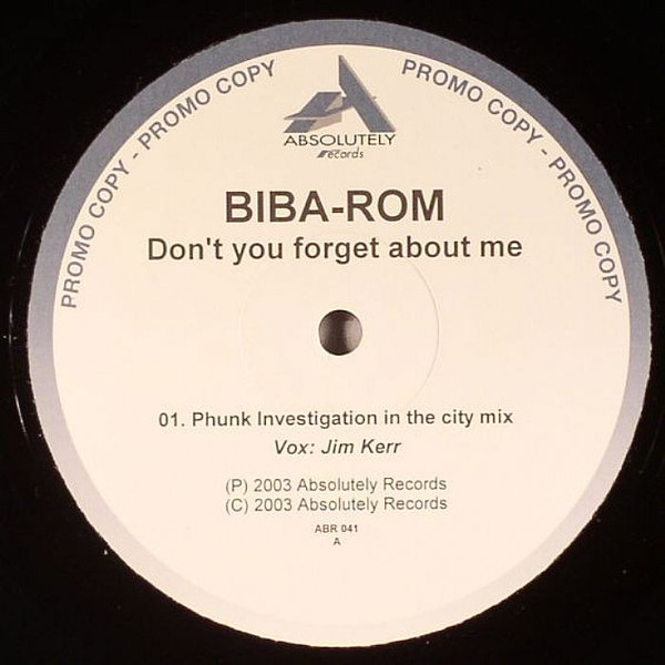 Don't You Forget About Me