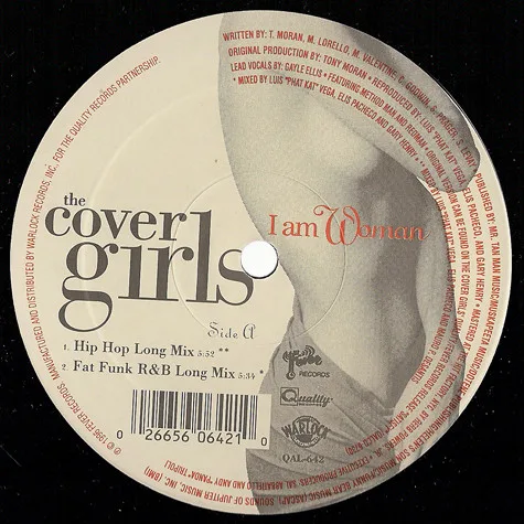 Album cover for I Am Woman by Cover Girls, The