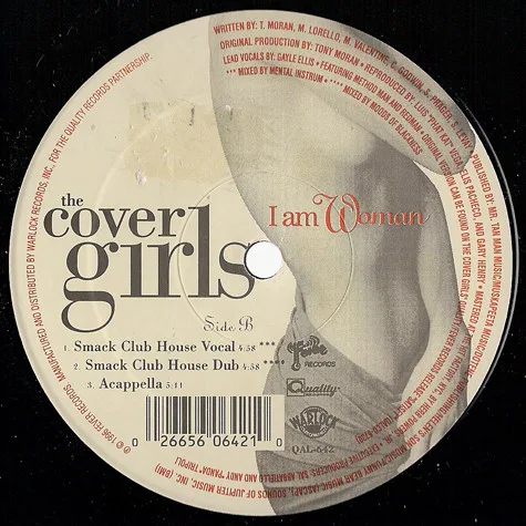 Album cover for I Am Woman by Cover Girls, The