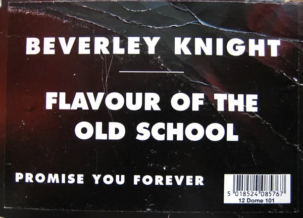 Album cover for Flavour Of The Old School / Promise You Forever by Beverley Knight
