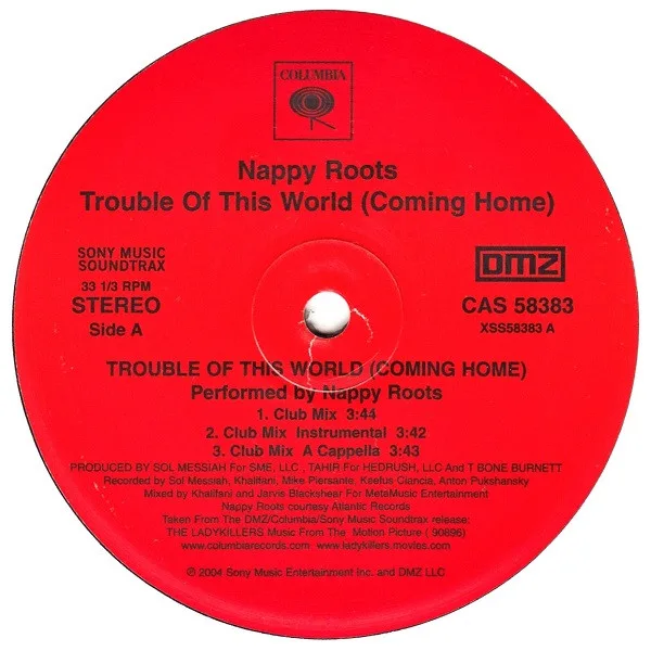 Album cover for Trouble Of This World (Coming Home) by Nappy Roots