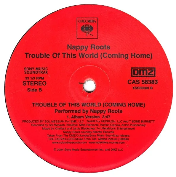 Album cover for Trouble Of This World (Coming Home) by Nappy Roots