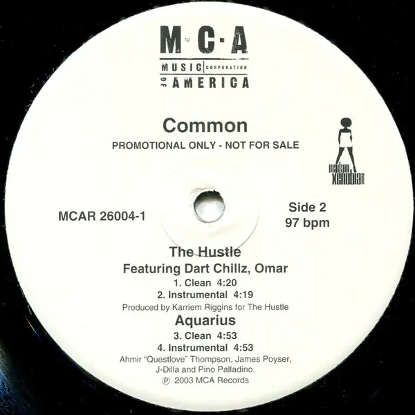 Common - Come Close - Remix (Closer), Hip Hop, 2003 - MCA Records, US, Vinyl 1x 12", 33 ⅓ RPM, Promo