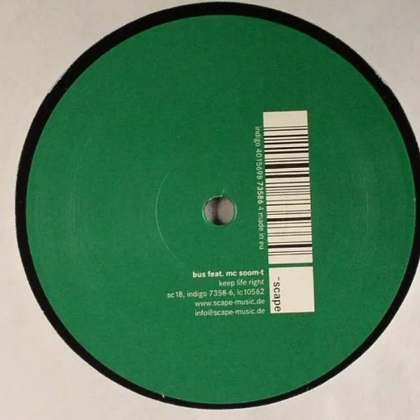 Album cover for Keep Life Right by Bus (2) Feat. MC Soom-T