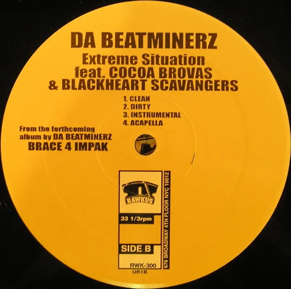 Album cover for Take That / Extreme Situation by Da Beatminerz
