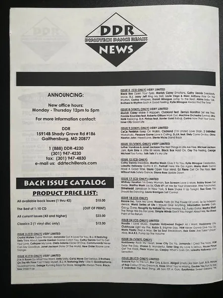 Album cover for DiscoTech Dance Remix 45 by Various