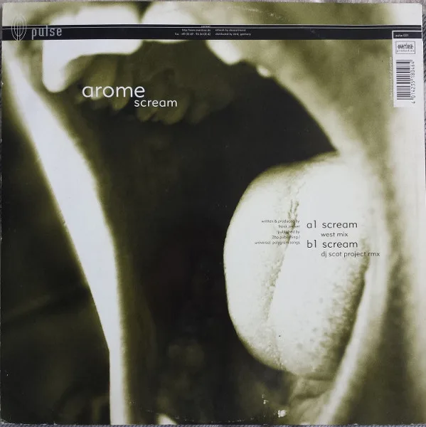 Album cover for Scream by Arome