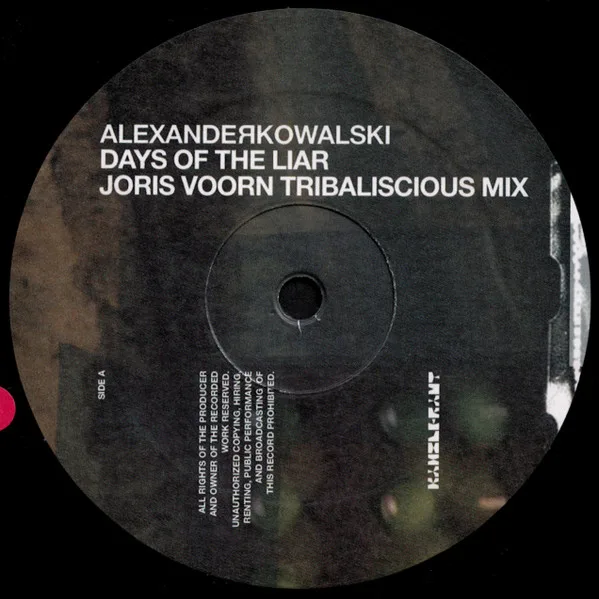 Album cover for Days Of The Liar / Lock Me Up by Alexander Kowalski