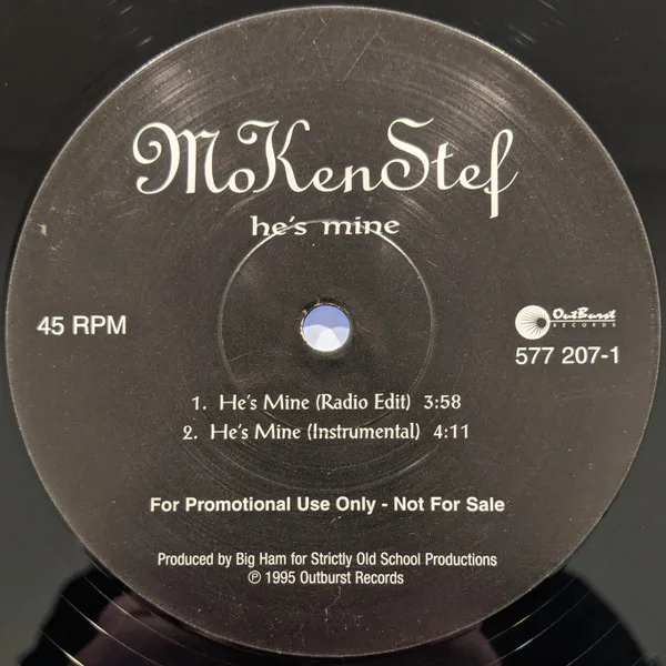 Album cover for He's Mine by MoKenStef