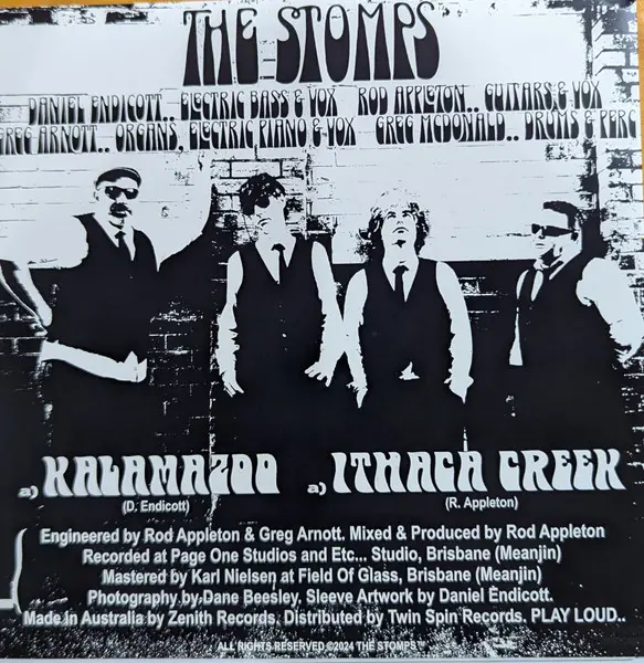Stomps (5), The - Kalamazoo / Ithaca Creek, Rock, Garage Rock, Psychedelic Rock, 2025 - Not On Label (The Stomps (5) Self-rel