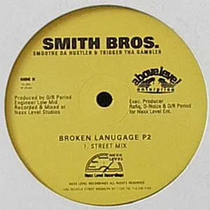 Album cover for Broken Language Part 2 by Smith Brothers (2), The