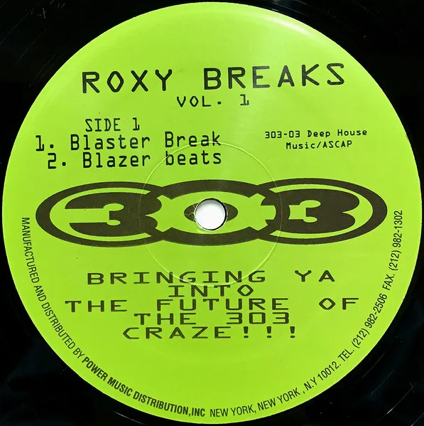 Album cover for Roxy Breaks Volume 1 by Roxy Breaks
