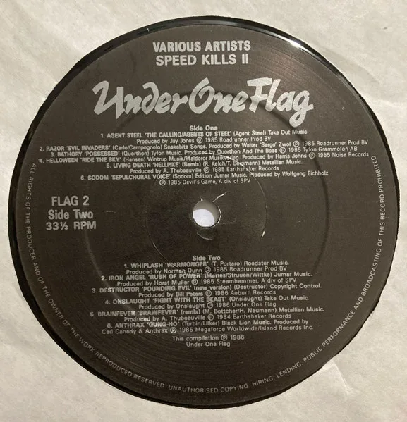 Album cover for Speed Kills II - The Mayhem Continues... by Various