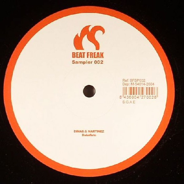 Dimas & Martinez - Sampler 002, Electronic, Progressive House, Tribal House, 2005 - BeatFreak Recordings, Spain, Vinyl 1x 12"