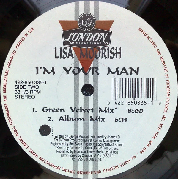 Album cover for I'm Your Man by Lisa Moorish