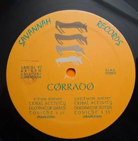 Album cover for Tribal Activity by Corrado