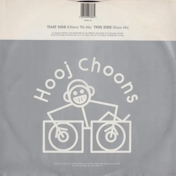 Space Kittens - Storm , Electronic, Euro House, House, 1996 - Hooj Choons, UK, Vinyl 1x 12", 45 RPM 1/2