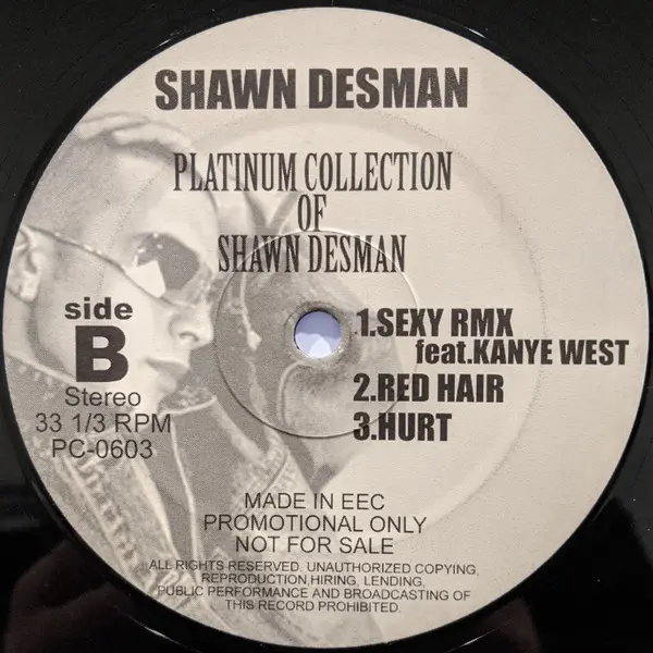 Album cover for Platinum Collection Of Shawn Desman by Shawn Desman
