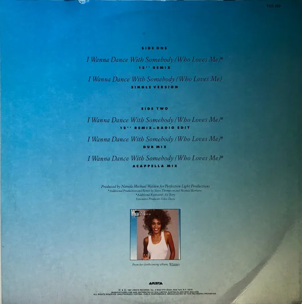 Album cover for I Wanna Dance With Somebody (Who Loves Me) by Whitney Houston