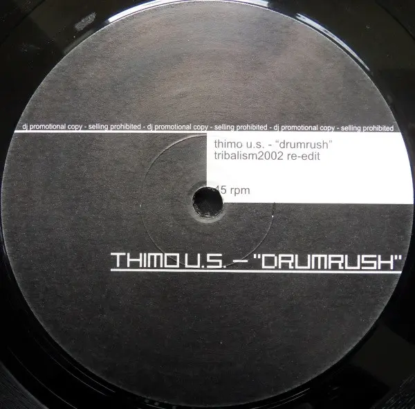 Alcatraz / Thimo U. Seidel - Give Me Love / Drumrush (Tribalism 2002 Remixes), Electronic, Tribal House, 2002 - Not On Label,