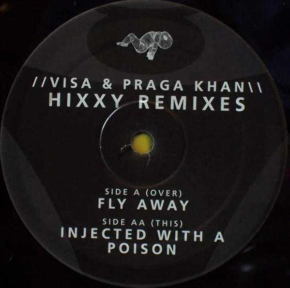Album cover for Fly Away / Injected With A Poison (Hixxy Remixes) by Visa / Praga Khan