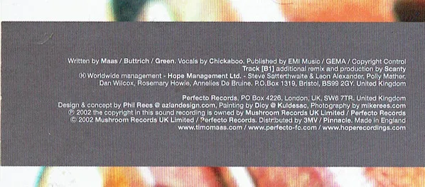 Album cover for Shifter by Timo Maas Feat. MC Chickaboo