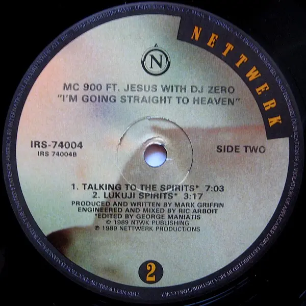 MC 900 Ft Jesus With DJ Zero - I'm Going Straight To Heaven, Electronic, Funk / Soul, Hip Hop, Deep House, Industrial, Leftfi