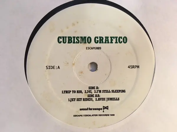 Cubismo Grafico - #3, Electronic, Abstract, 1999 - Escalator Records, Japan, Vinyl 1x 12"