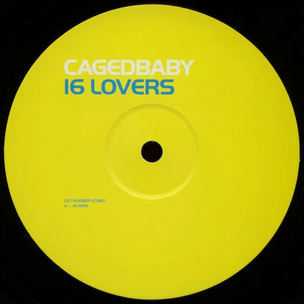 Album cover for 16 Lovers by Cagedbaby