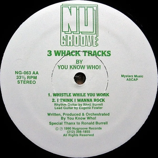 Album cover for 3 Whack Tracks by You Know Who!