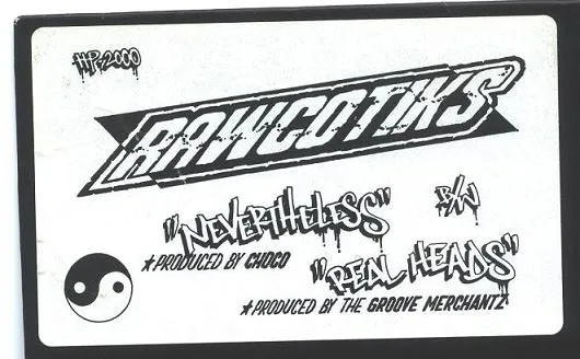 Album cover for Nevertheless / Real Heads by Rawcotiks