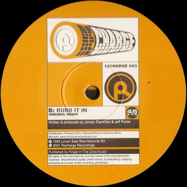 Album cover for Rubb It In by Fierce Ruling Diva