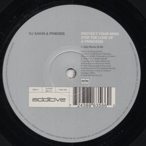 Protect Your Mind (For The Love Of A Princess)