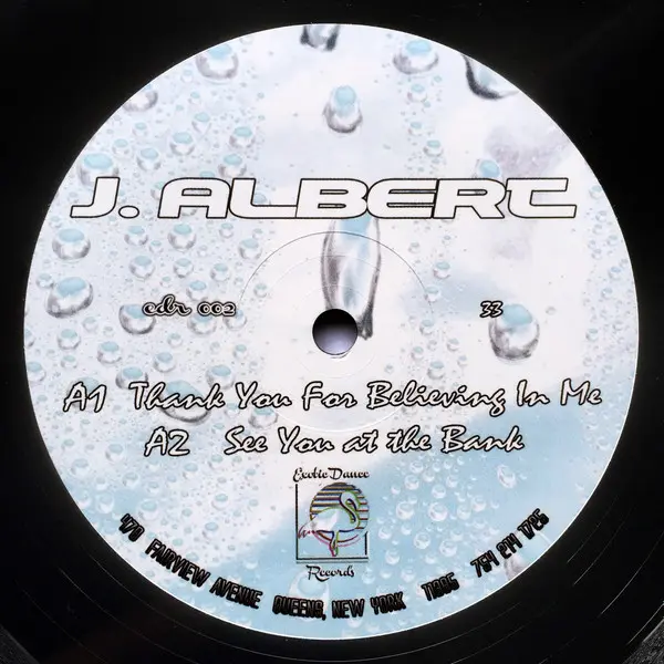 J. Albert / Person Of Interest - EDR002, Electronic, Deep House, Deep Techno, Disco, House, 2016 - Exotic Dance Records, US, 