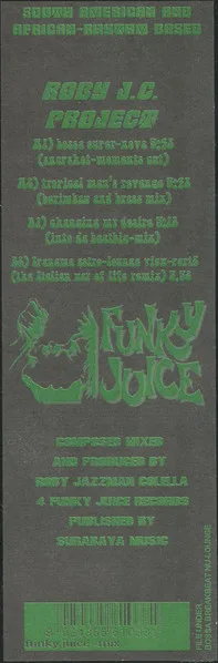 Album cover for Roby J.C. Project by Roby JC