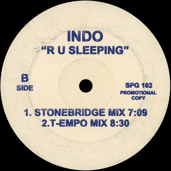 INXS / Indo - Everything (Basement Jaxx Remix) / R U Sleeping, Electronic, Deep House, Garage House, 1997 - SPG Music, Canada