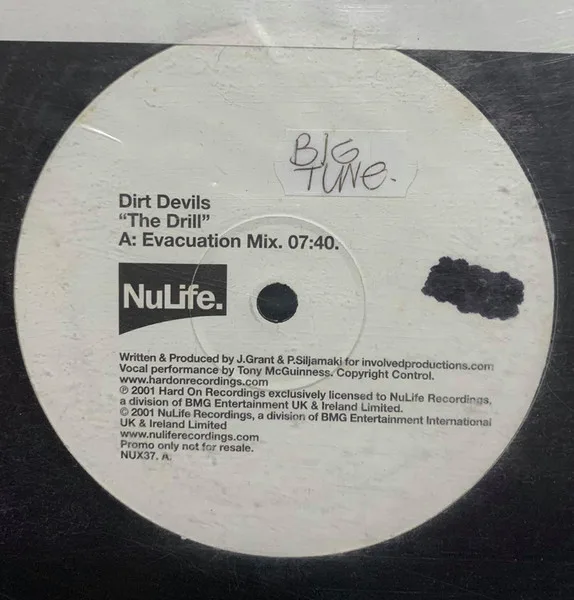 Album cover for The Drill by Dirt Devils