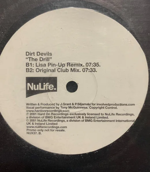 Album cover for The Drill by Dirt Devils