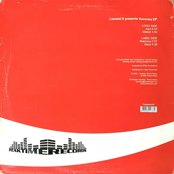 Album cover for Kaminka EP by Laurent H.