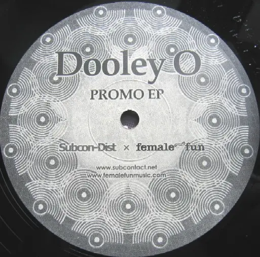 Dooley O - Promo EP, Hip Hop, 2005 - Female Fun Records, Subcon-Dist, Japan, Vinyl 1x 12", Limited Edition, Promo, EP