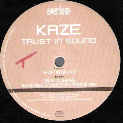Album cover for Trust In Sound by Kaze