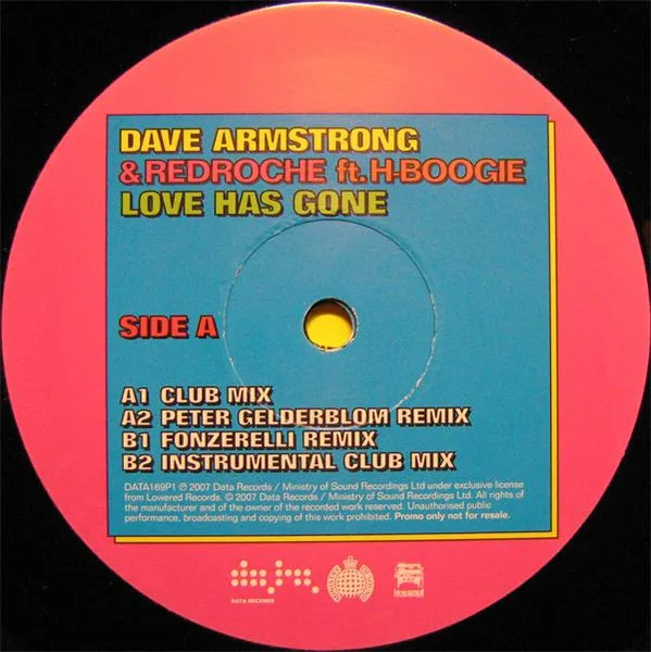 Album cover for Love Has Gone by Dave Armstrong & RedRoche Ft. H-Boogie