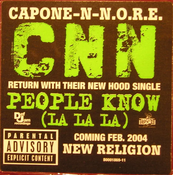Album cover for People Know (La La La) by Capone -N- Noreaga