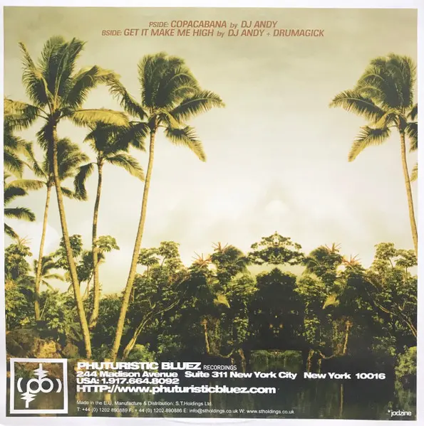 Album cover for Copacabana / Get It (Make Me High) by DJ Andy